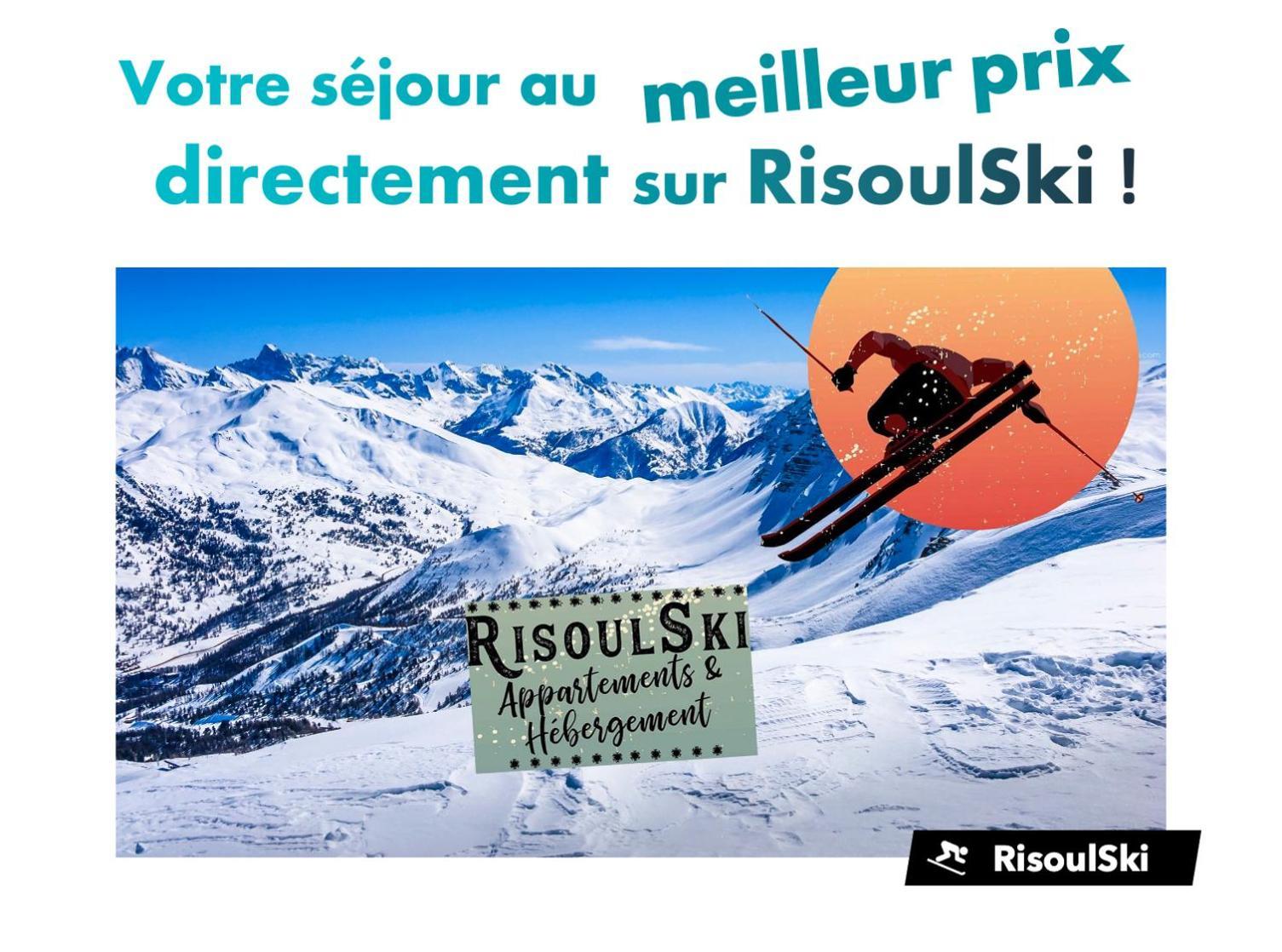 Risoulski Antares - Piscine Et Sauna Eksteriør billede